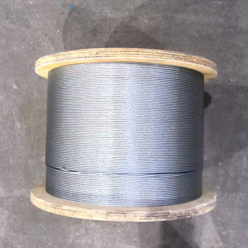 Galvanized braided wire rope
