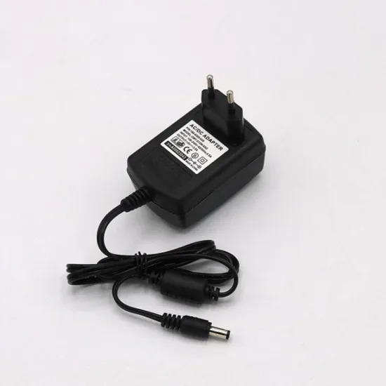 EU Plug Fiber Optical Media Converter with 5V 3A Power Supply Adapter and 2.1mm x 5.5mm DC Plug Extension Cable