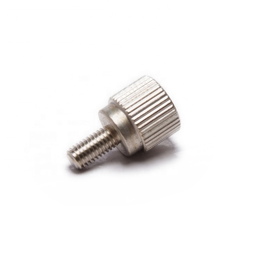 m4 m5 flat head knurled thumb machine screw