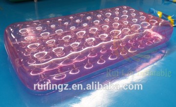 airtight cheap pvc inflatable floating mat water toys