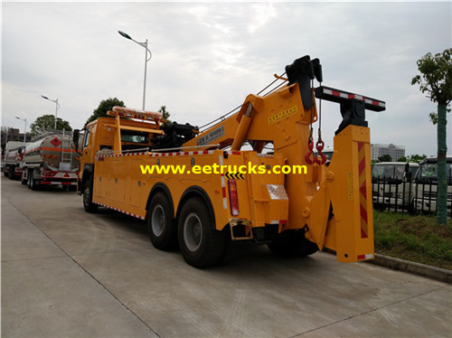 Sinotruk 25t 10 Malori ya Telescopic Crane