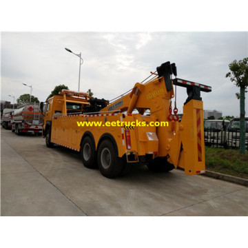 SINOTRUK 25T Xe cẩu bánh lốp 10 bánh