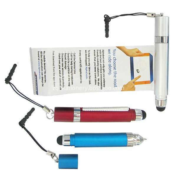 Mini Banner Pen with Stylus