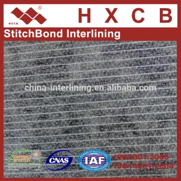 PA Double Dot Stitch Bonded Nonwoven Interlining Clothing Fabric