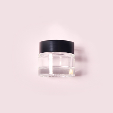 Empty Glass Cream Jars for Cosmetics-12 ml/0.4 oz