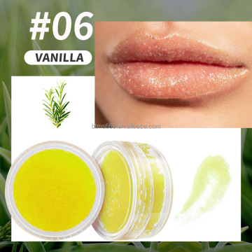 Custom Fruit Scrubs: Bettermiss Custom Logo Luxury Lip Exfoliating Scrub - Brightening Vanilla Strawberry Lip Scrub