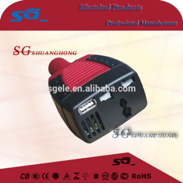 Car Converter Inverter Adapter DC12V/24V to AC 220V Charger Power+USB