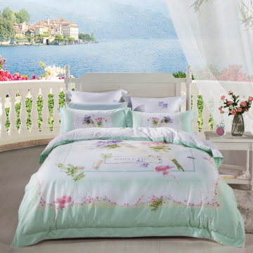 Cotton Fabric Quilt Cover Bed Sheets & Bedding Sets