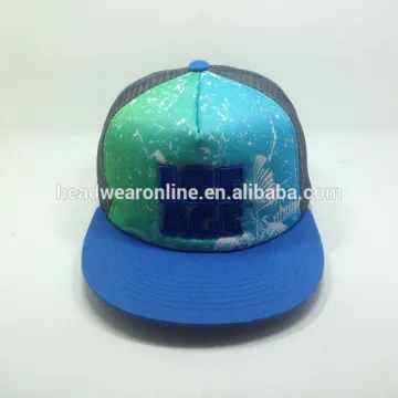 Yupoong Hip Hop Flat Cap Trucker Hat For Man Snapback Manufaturer