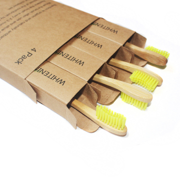 Bamboo Bristles Eco Friendly BPA Free Bamboo Toothbrush