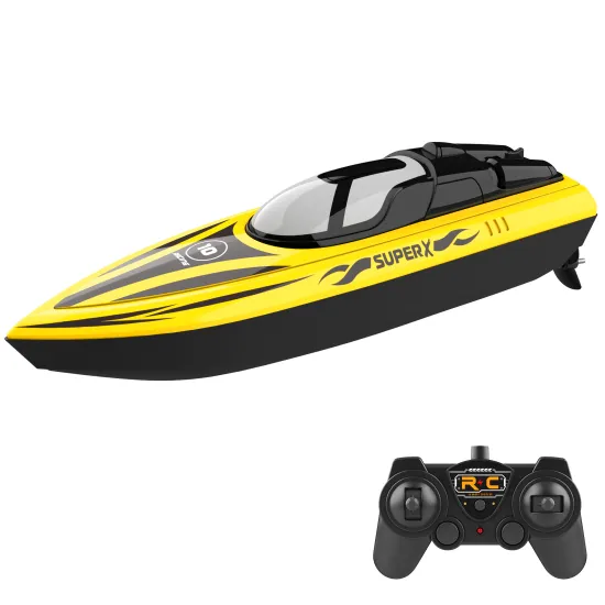 Flytec V333: Durable RC Racing Boat with Water Quality Sensor - Perfect for Lake and Pool Play
