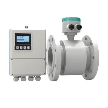 Sewage mud split electromagnetic flowmeter