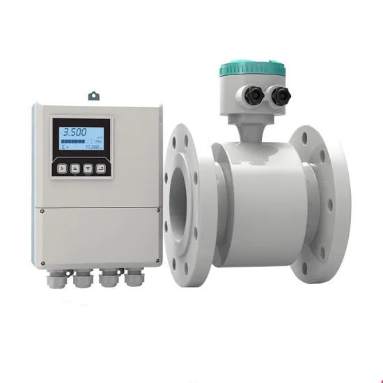 Sewage mud split electromagnetic flowmeter