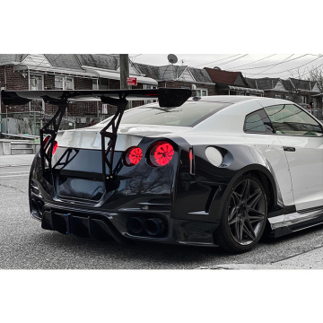Kohlefaser -Kofferraum -Spoilerflügel für GTR R35 - Darwinpro Bkssii -Stil