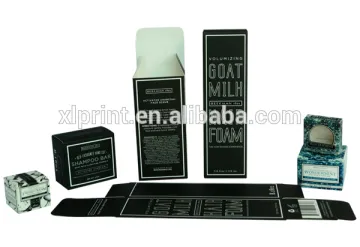 folding softcard box for cosmetic packaging box