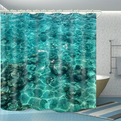toilet shower curtains & liners