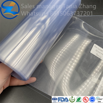 Película farmacéutica de 400mic PVC para empacar