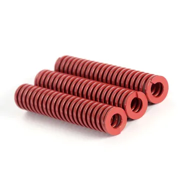 Hot Sale Factory Direct Red Mold Spring Long Load Compression Die Spring