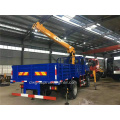 Foton 3900mm wheelbase chassis mounted truck crane