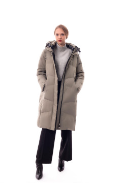 New styles Long hooded women's coat