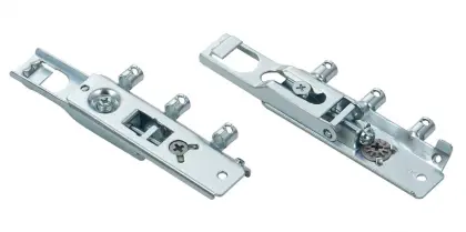 Adjust the iron hanging code of the cabinet up, down, left and right, three teeth concealed cabinet concealed hanging code galva