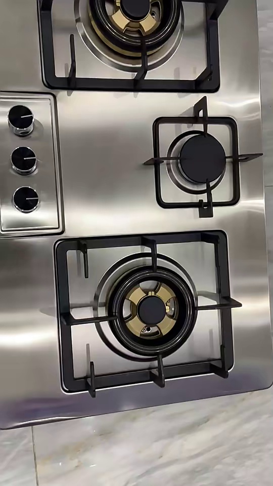 Kitchen Appliance Cooktops Stainless Steel Cooking Stoves Burner Built in Induction Hob Gas Stove Price With 2 Burner