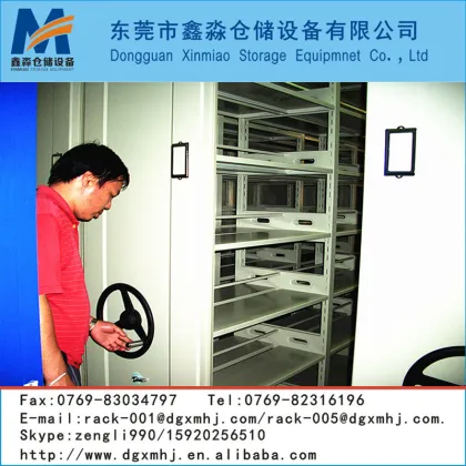 Office steel mobile dense cabinet