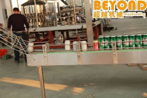 Automatic Pop Can Filling And Sealing Machine, Canned Beer Or Beverage Filling Line