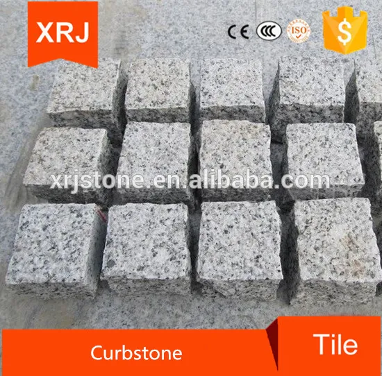 Wholesale china factory natural grey granite curbstone