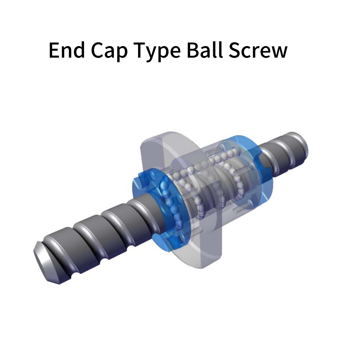 end cap type ball screw