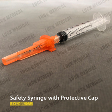 Safety Device Syringe with Safety Guard