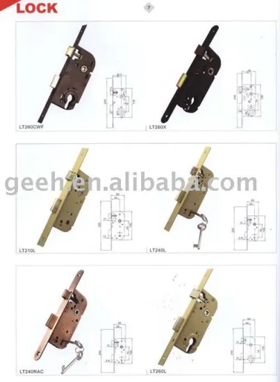 French market door lock