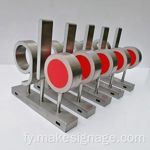 3D Fergese steande tafelbrieven