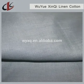 100%Linen 17*21 52*53 53/54" Plain Dyed Garment Fabric