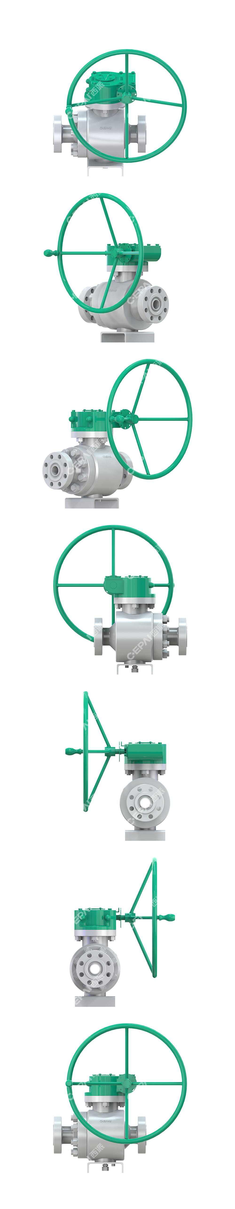 Side Entry Trunnion Ball Valve1
