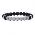 8mm Essential Oil Beads Bracelet Lava Rock Stone Bracelet Perfume Diffuser Bracelet for Men Women