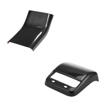 Tesla Model 3 Interior Rear Center Console Air Vent Trim - Anti-Kick Protection Cover 2024