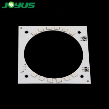 Customized RGB 24V SMD5050 LED Module - Square Shape 85x85mm with 12 LEDs for Lamp/Ceiling Light