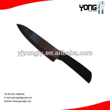 High quality 7 inch ceramic chef knife with soft grip handle