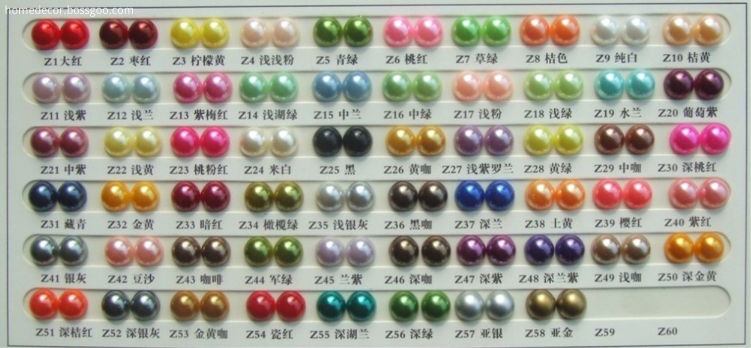 Plastic Pearls Wholesale