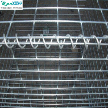 Galvanizzato Gabion Basket Gabion Box Welined Mesh