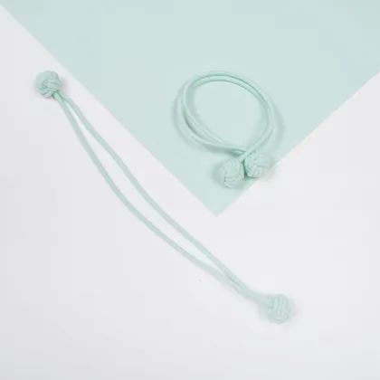 Cheongsam Buckle Long Hair Girl Hair Rope Can Do Bracelet