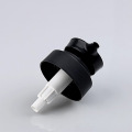 Double walled black color 32mm plastic lotion pump