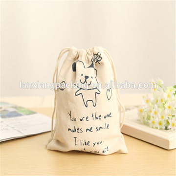 Fancy Custom Strong Hemp Drawstring Bag Wholesale