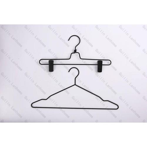 Black Powered Metal Hangers