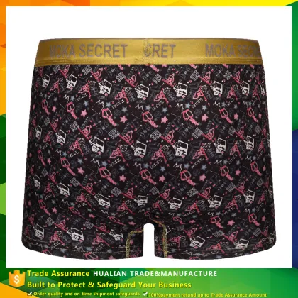 Elegant design wholesale front open mens underwear boxer