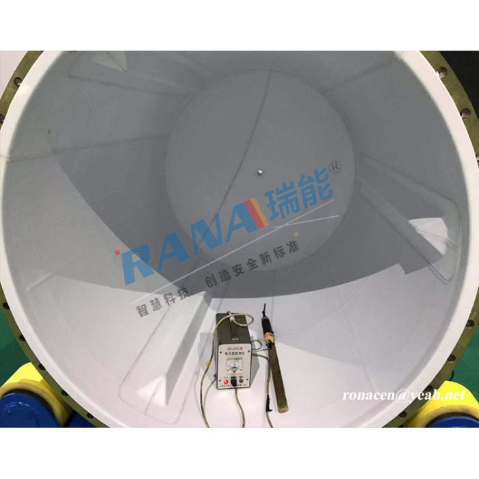 Тэфлонавы тэфлонавы рэактар ​​з футроўкай