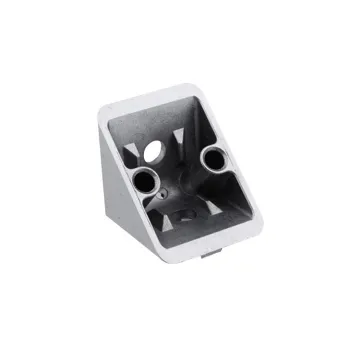 Die-cast Zinc 40x40 Slot 8 Angle Corner Brackets with Cover Cap 310.1700A/370.1700