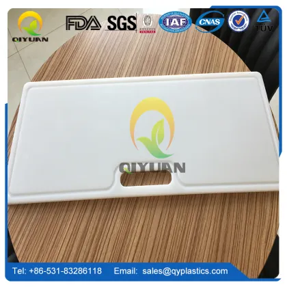 Plastic PE cutting board with handle PE cutting board plastic chopping board