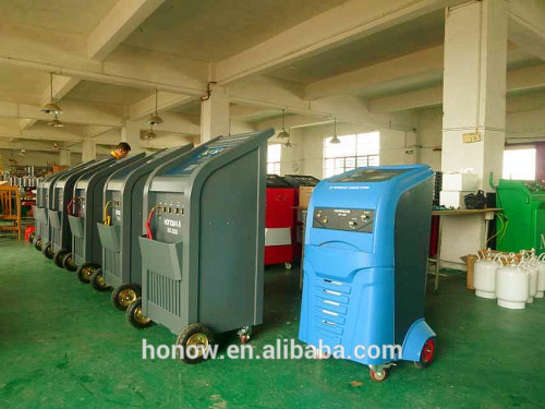 HO-X800 A/C service station refrigerant charging machine with cleaner